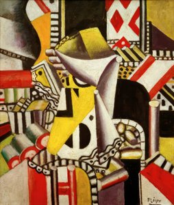 Stilleben av Fernand Leger