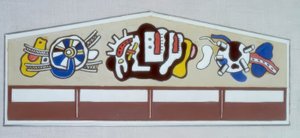 Studie for den franske linjepiren