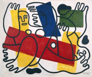 Dykkerne av Fernand Leger