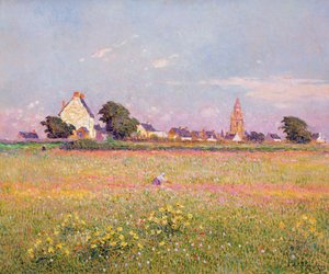 Landsby nær Rouen
