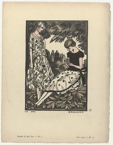 Gazette du Bon Ton, 1920 - nr. 5, pl. 34: Litt mye