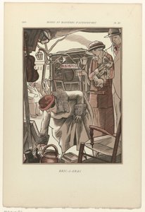 Dagens moter og manerer, 1922, Pl. 11: Bric-A-Brac av Fernand Siméon
