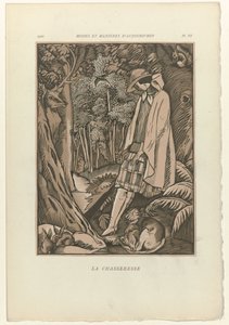 Dagens moter og manerer, 1922, Pl. 6: The Huntress
