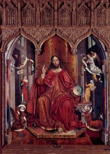 Christ Benching Tremaleri av Fernando Gallego (ca. 1440-1507) 1400-tallet Søn. 1,69x1,32 m Madrid, Prado-museet