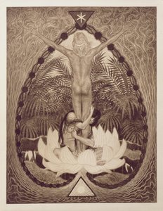 The Uplifting (litho) av Fidus