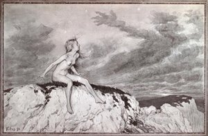 Cloud Man Fidus av Fidus