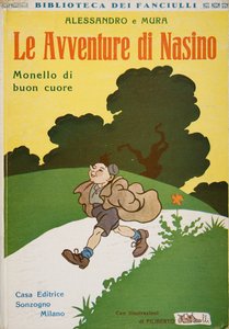 Forside av The Adventures of Nasino, Brat with a good heart av Alessandro e Mura, ca. 1920 av Filiberto Scarpelli