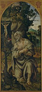 St. Hieronymus i bot, ca. 1480 av Filippino Lippi