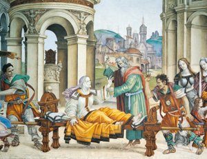 Stories of St John, av Filippino Lippi av Filippino Lippi