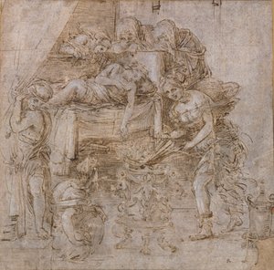 Meleagers død, ca 1490-tallet av Filippino Lippi