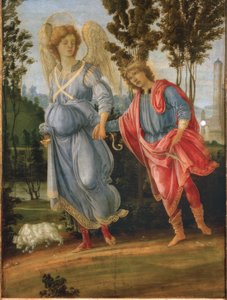 Tobias med engelen av Filippino Lippi