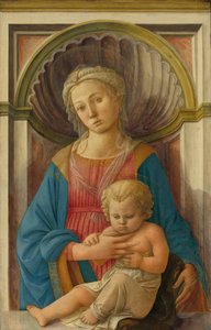 Madonna og barn, ca. 1440. av Filippo Lippi