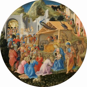 Tilbedelsen av magiene, ca. 14401460