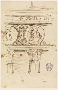 Design for en Entabulatur av Filippo Marchionni