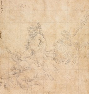 Hercules and the Girdle of Hippolyta, første kvartal 1600. av Filippo Napoletano