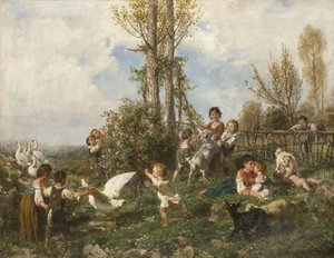 Våren, 1868 av Filippo Palizzi