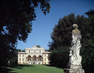 Utsikt over Villa Mansi