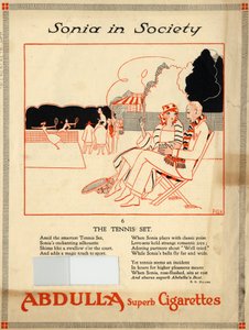 Abdulla-sigaretter, 1920-tallet av Fish