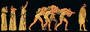 De døde brødrene, 1880 av Flaxman