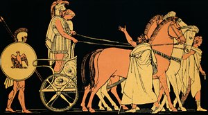 The Return of Agamemnon, 1880 av Flaxman