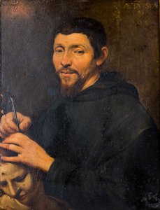 En geistlig som utfører trepanoperasjonen av Flemish School