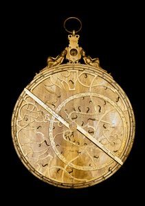 Hjerneastrolabium til den flamske astronomen Walter Aertsen (Gualtiero Arsenio eller Gualterus Arsenius) (aktiv rundt 1556-1579) 1556 Firenze, institutt og museum for vitenskapshistorie av Flemish School