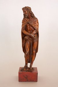 Ecce Homo, sent på 1500-tallet - begynnelsen av 1600-tallet (buksbom)