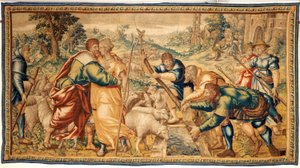 flamsk billedvev. 17. århundre. av Flemish School