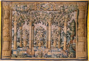 Gallerier Gallery of arbors TA67 2 av Flemish School