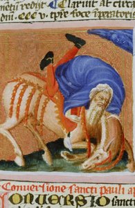 Ms Gen 1111 Page fra Legenda Aurea, Brugge, ca. 1400-10 av Flemish School