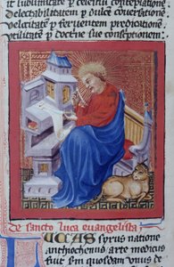 Ms Gen 1111 Page fra Legenda Aurea, Brugge, ca. 1400-10 av Flemish School