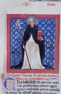 Ms Gen 1111 Page fra Legenda Aurea, Brugge, ca. 1400-10 av Flemish School