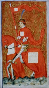 Ms Gen 1111 Page fra Legenda Aurea, Brugge, ca. 1400-10 av Flemish School