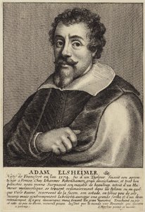 Portrett av Adam Elsheimer av Flemish School