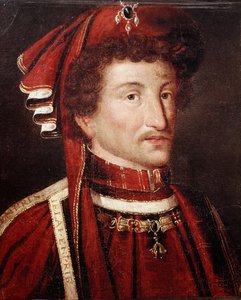 Portrett av Karl den dristige, hertugen av Burgund (maleri av Flemish School