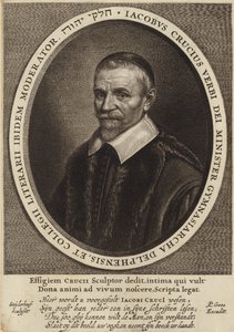 Portrett av Jacob Crucius av Flemish School