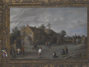 The Archers (olje på lerret) av Flemish School