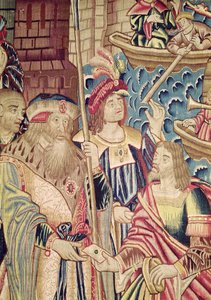 Ankomsten til Vasco da Gama av Flemish School