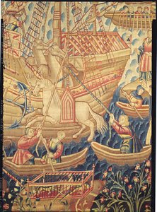 Ankomsten til Vasco de Gama av Flemish School