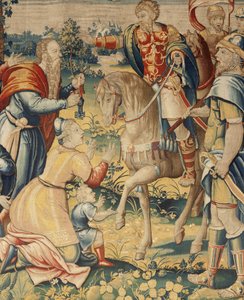The History of Hannibal, ca. 1570 (teppe) av Flemish School