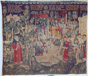Historien om Jourdain de Blaye, Arras Workshop av Flemish School