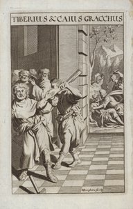 Tiberius og Caius Gracchus av Flemish School