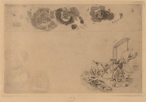 Belgian Border, Bill of Disorder (Frontiere de Belgique. Billet a Desordre) av Félicien Rops
