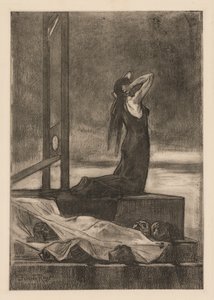 Capital Punishment: The Pain of Death (Todesstrafe: La peine de mort) av Félicien Rops