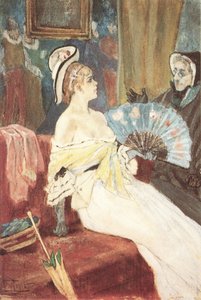Den autoriserte representanten av Félicien Rops