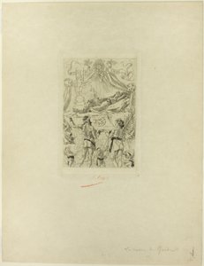 Frontispice til La messe de Gnide av Félicien Rops