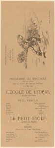Idealets skole; Lille Eyolf av Félicien Rops