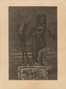 The Supreme Vice: Frontispice av Félicien Rops