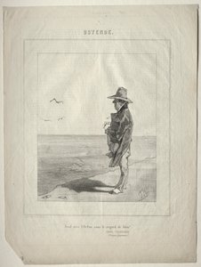 Oostende (Alene med havet under Guds blikk!) av Félicien Rops