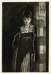 Absintdrikkeren av Félicien Rops